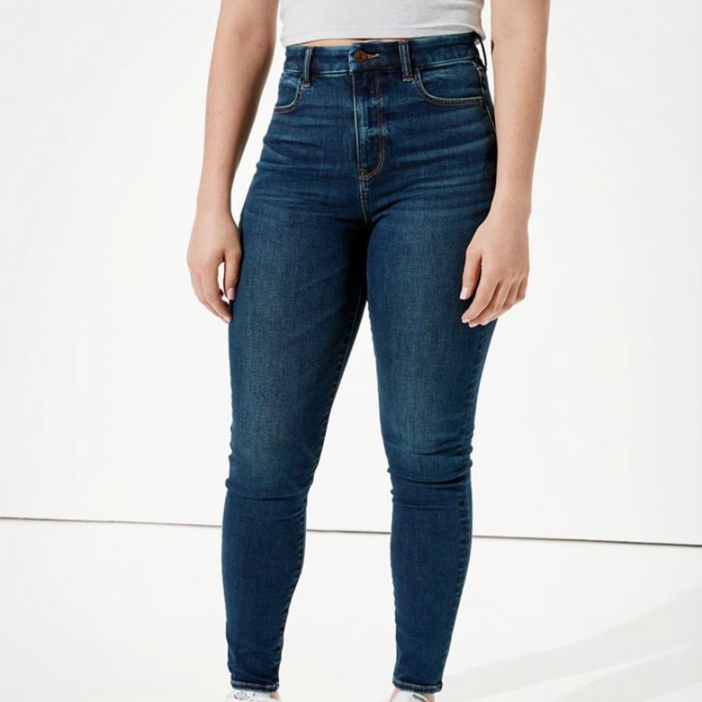 American Eagle Curvy Super High Waisted Jegging